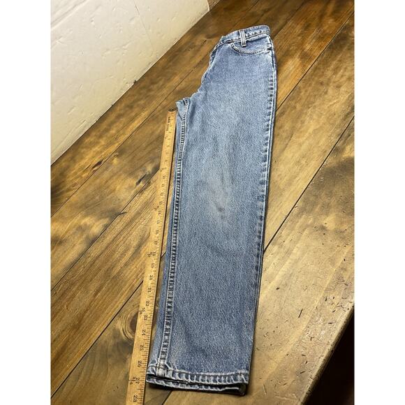 Vtg Levis 550 Orange Tab Jeans Men Fits 28x28 90s Made in USA - Picture 9 of 9